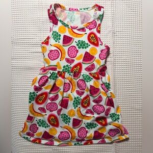 Wonder Nation Colorful Fruit Print Dress